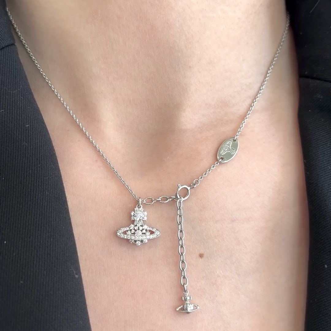 現貨) Vivienne Westwood Narcissa Pendant 925 Silver
