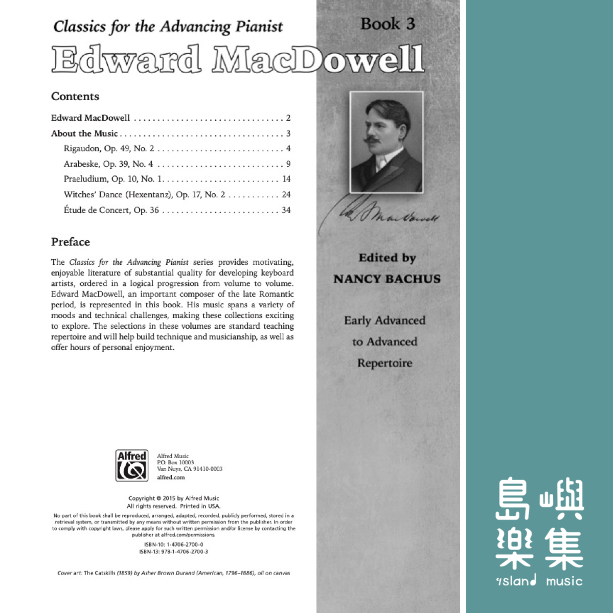 Classics for the Advancing Pianist: Edward MacDowell, Book 3