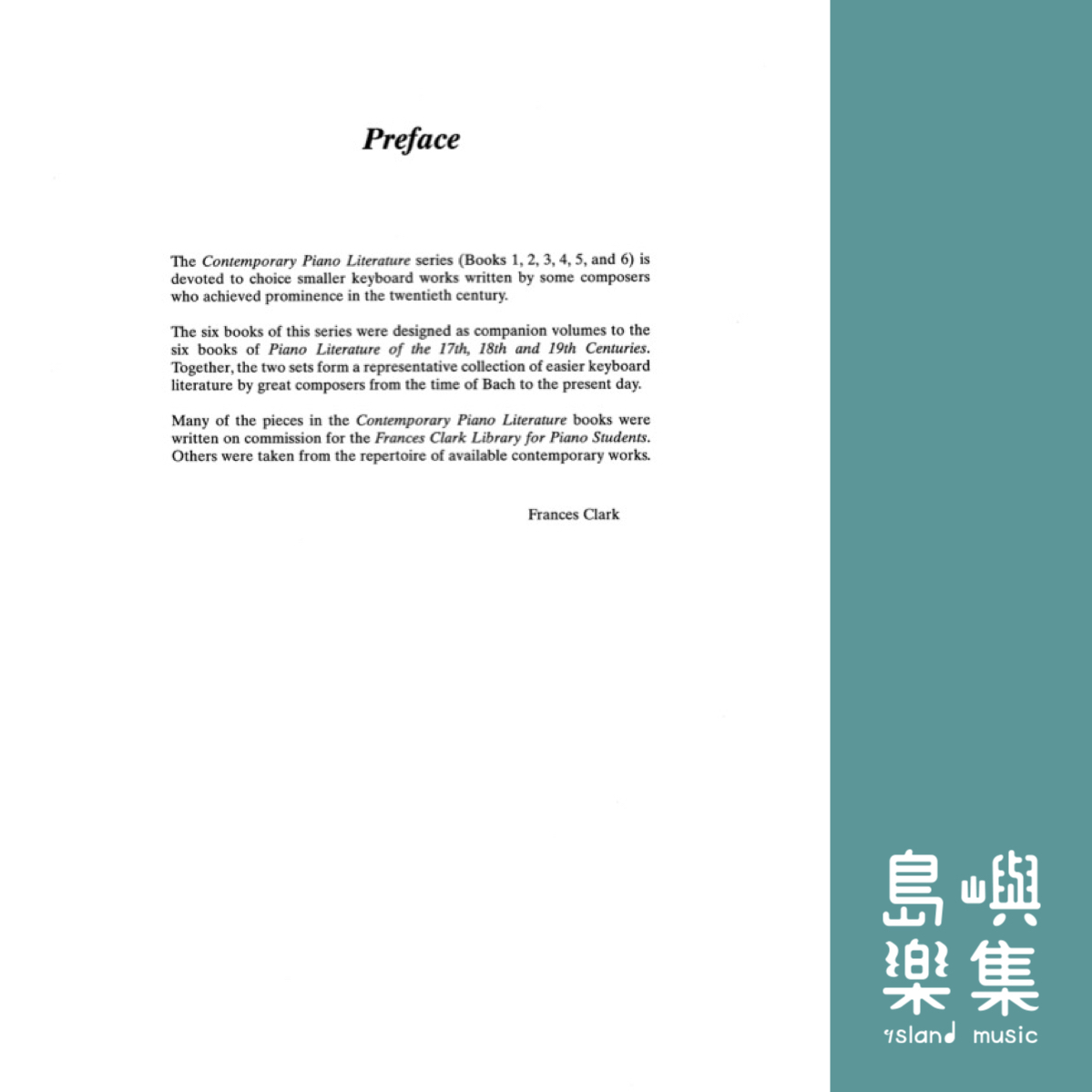 Contemporary Piano Literature, Book 5