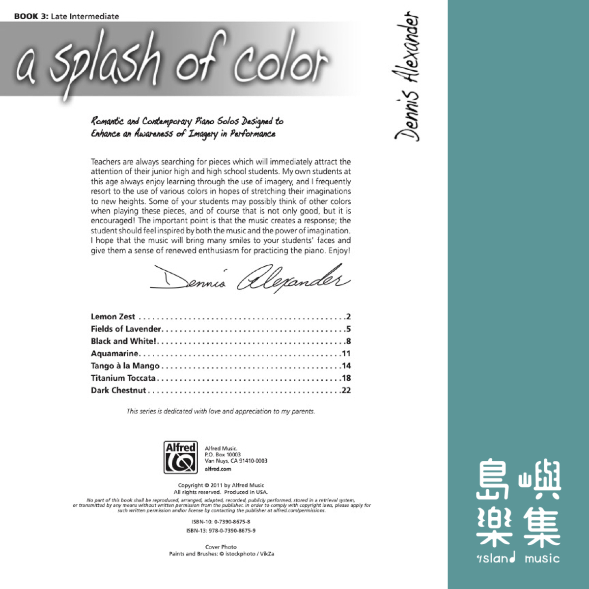 A Splash of Color, Book 3