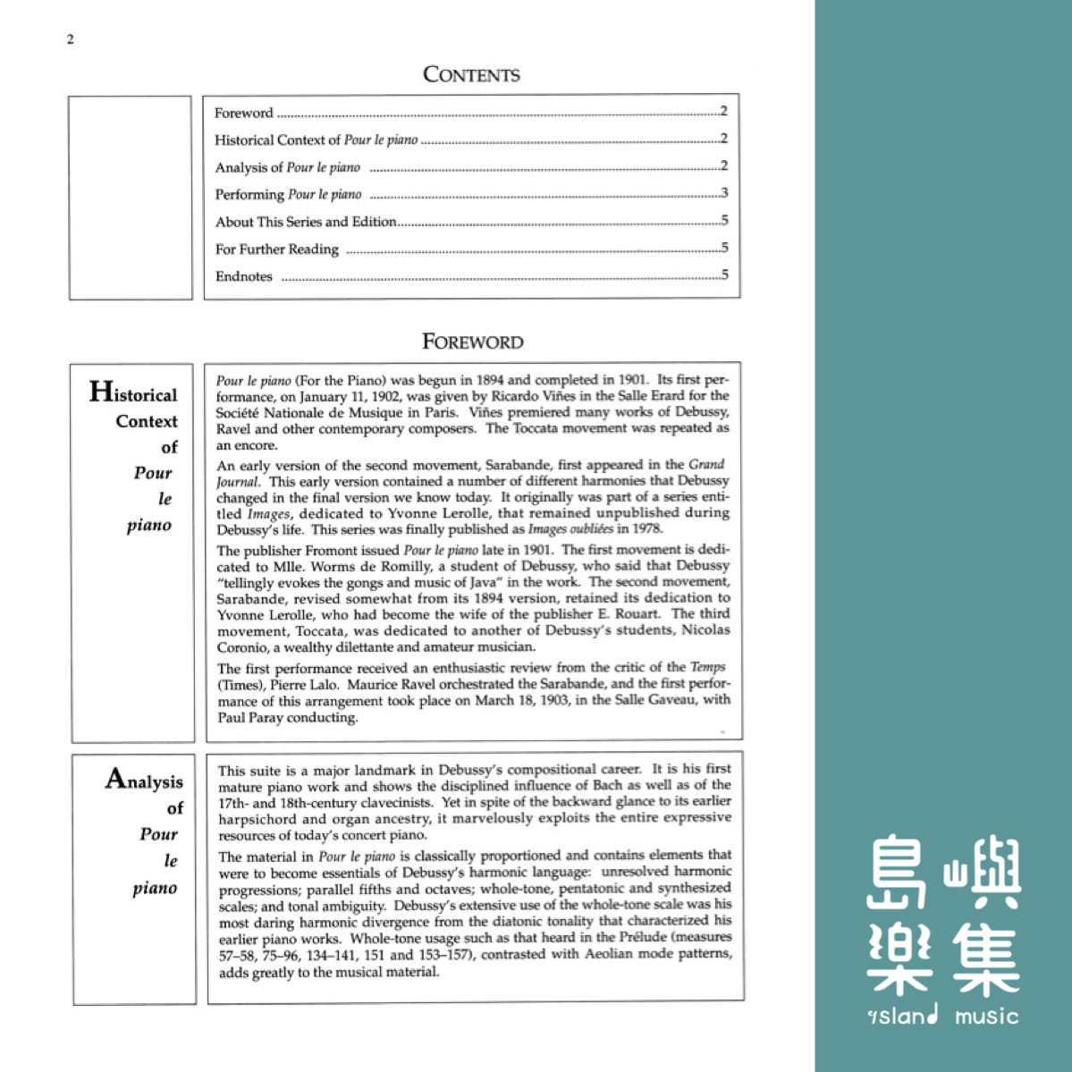 Debussy: Pour le piano