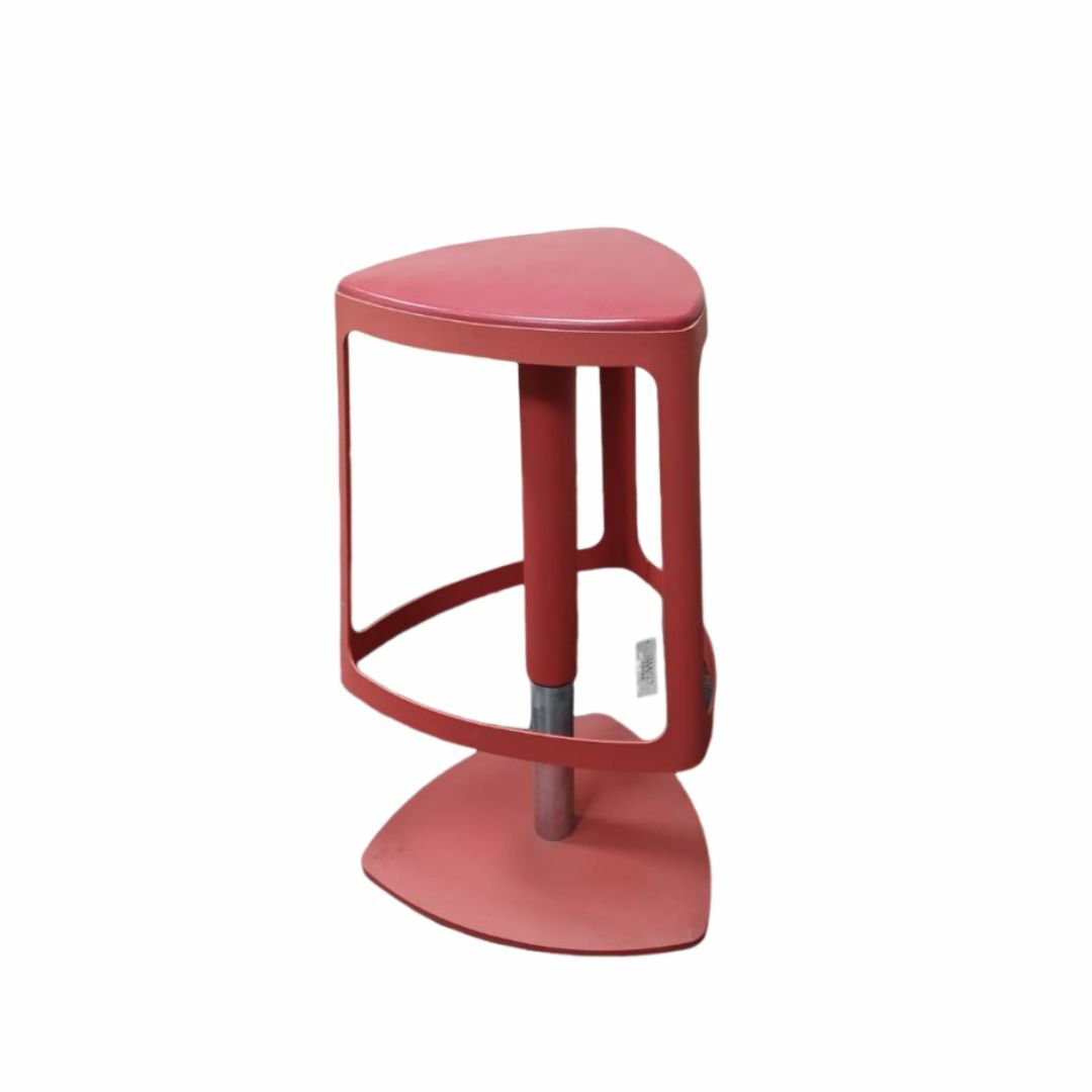 零碼特賣︱三角造型旋轉吧檯椅