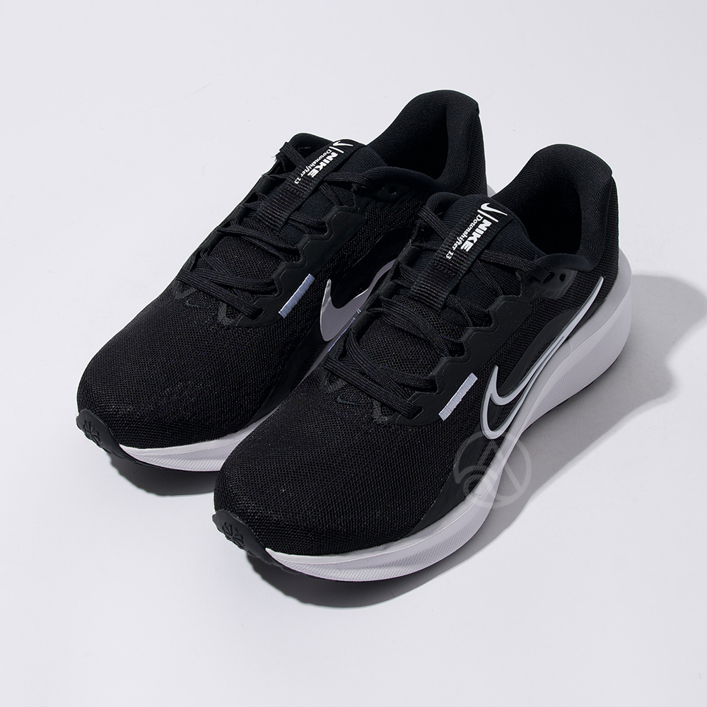 Nike Downshifter 13 女 黑白 運動 舒適 慢跑 耐磨 慢跑鞋 FD6476-001