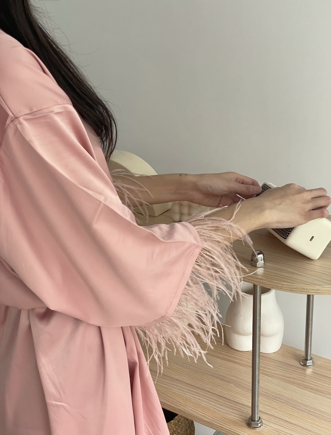 Little Angel 婚禮晨袍【可客製化/睡袍/浴袍】－Heres to Love