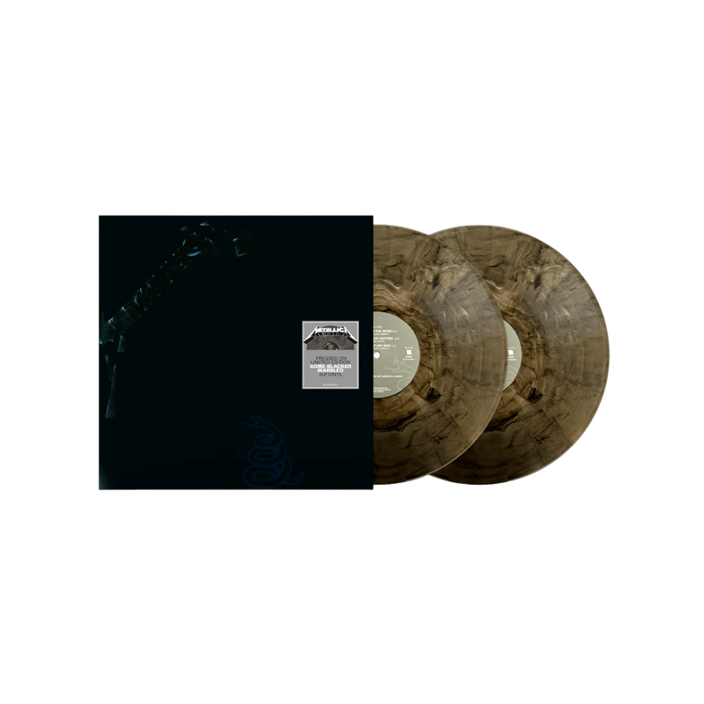 Metallica - Black Album 2LP (Some Blacker Marbled Coloured)
