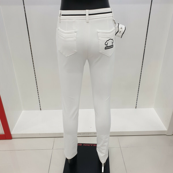 女 303M 韓國Passardi 高球品牌正品/春款 修身長腿彈性合身長褲（附小球包）/高爾夫球褲