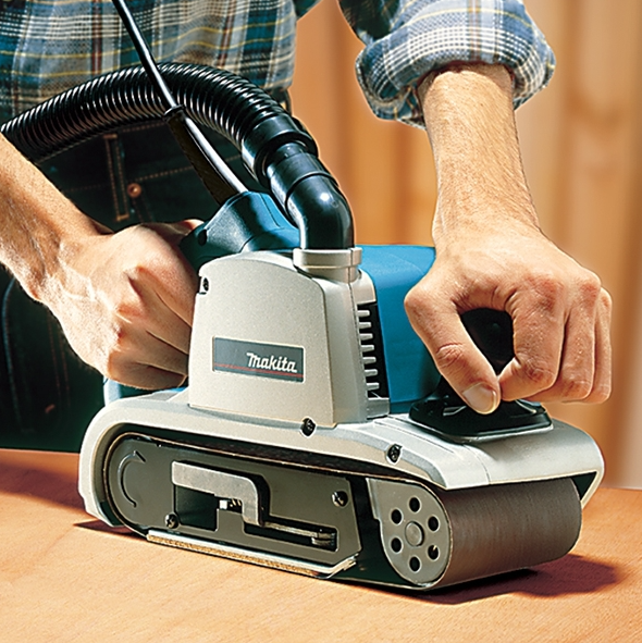 "MAKITA"牧田牌 砂光機(帶式砂光機)100mm-[9403]