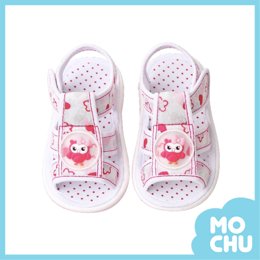 貓頭鷹點點涼鞋(三色）