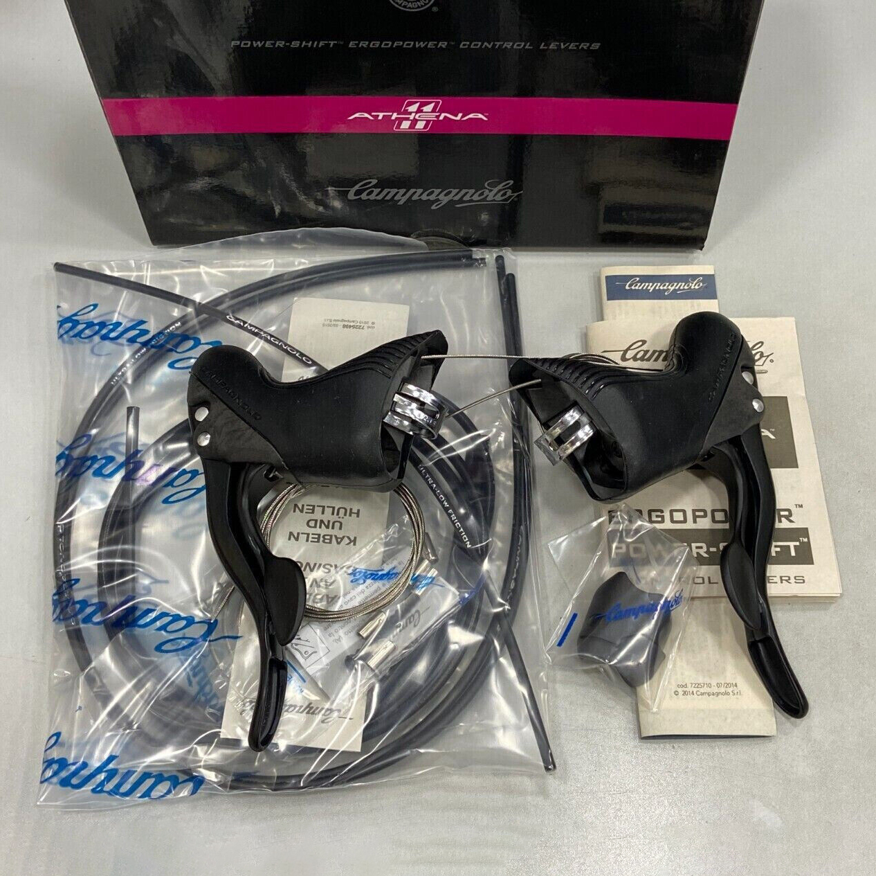 Campagnolo Athena Ergopower 2x11Speed Shifter Set