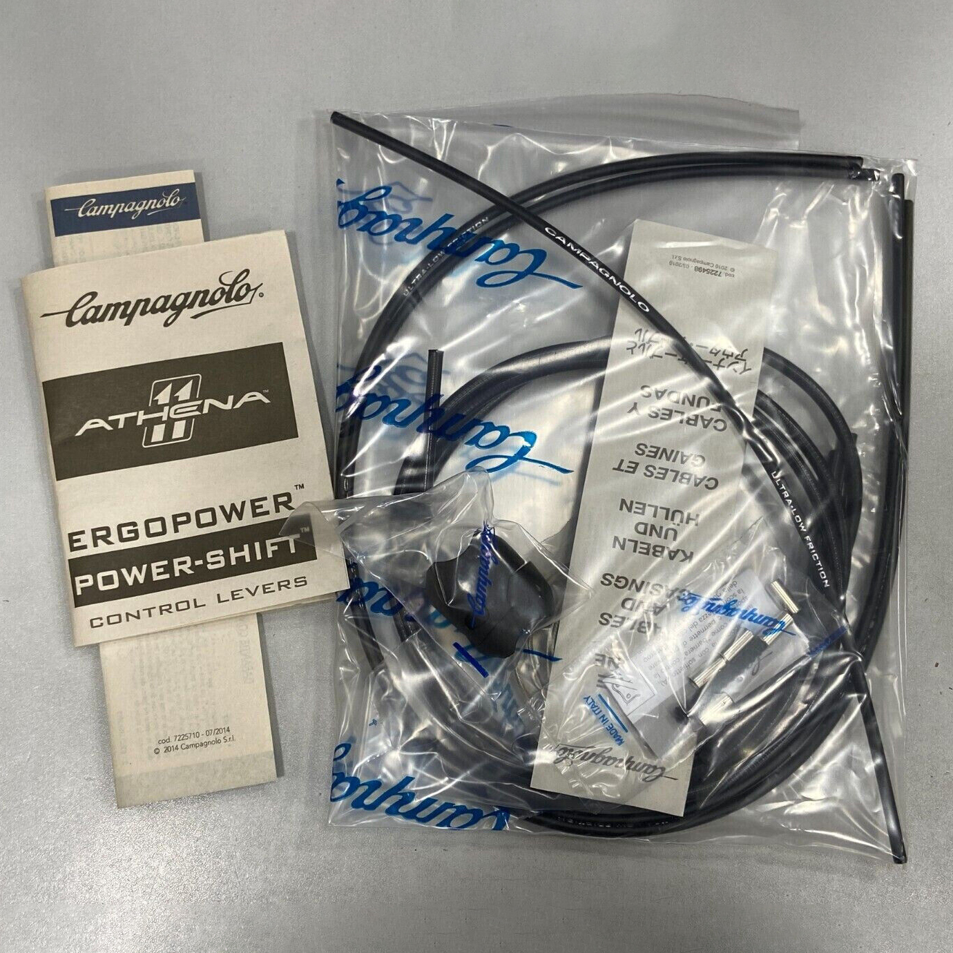 Campagnolo Athena Ergopower 2x11Speed Shifter Set (Black) #EP15-ATB1C
