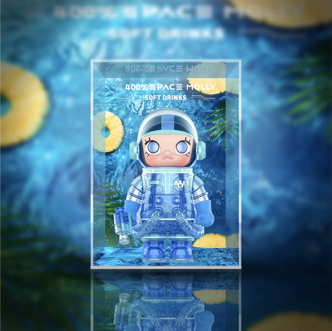 AOWOBOX] MEGA SPACE MOLLY 400% Soft Drinks display box