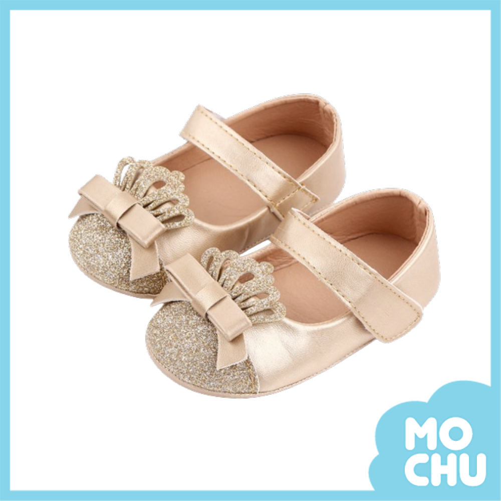 閃亮皇冠公主鞋(三色）