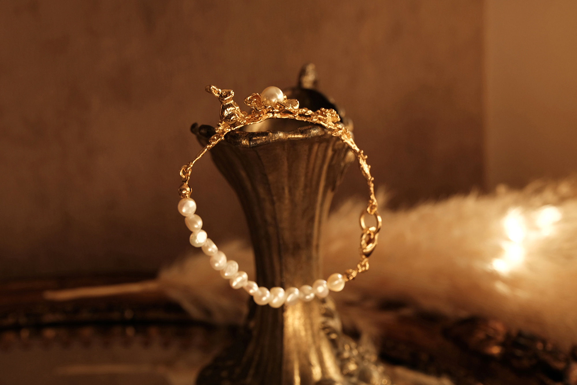 18KGP 夢遊仙境手鍊