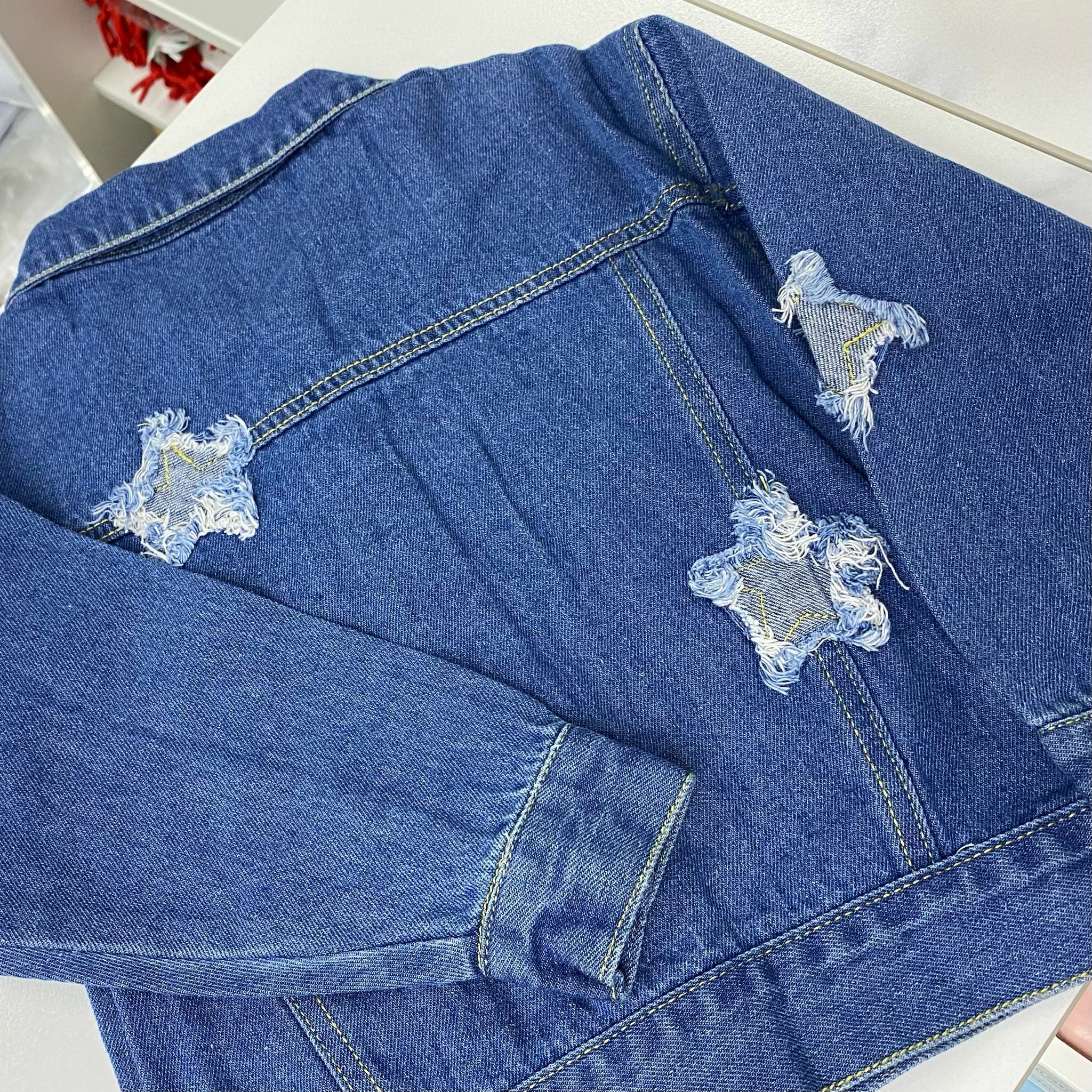 (現貨) ⭐️星星牛仔外套