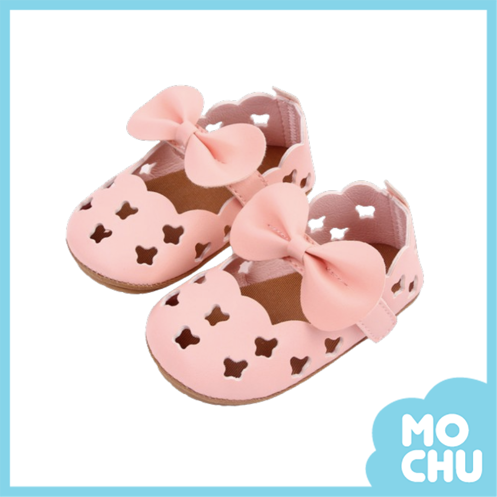 (11cm現貨)簍空蝴蝶公主學步鞋