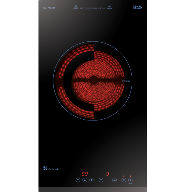 樂思 Garwoods    EC-7132IR‧座檯‧嵌入式‧288mm 單頭電陶爐‧2300W‧香港行貨,原廠2年保養‧