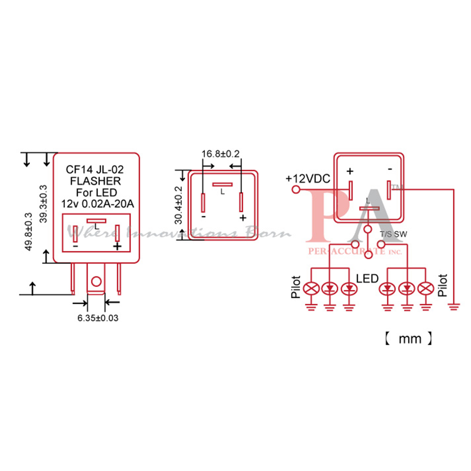 Toyota Tercel Exsior SURF Premio Corolla GOA Camry 防快閃 LED 方向燈 繼電器 閃光器｜【PA LED】
