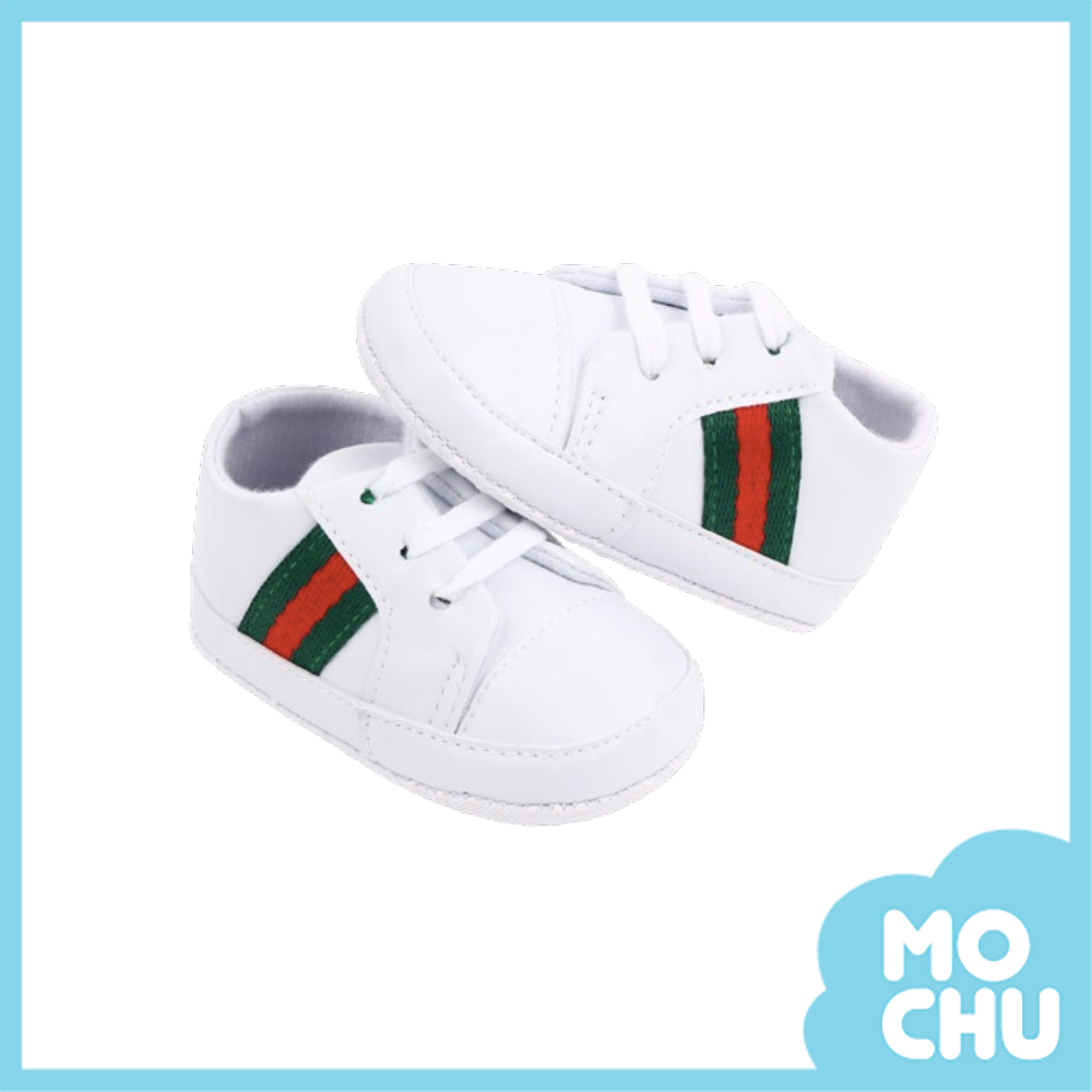 三線條軟底學步鞋(二色）