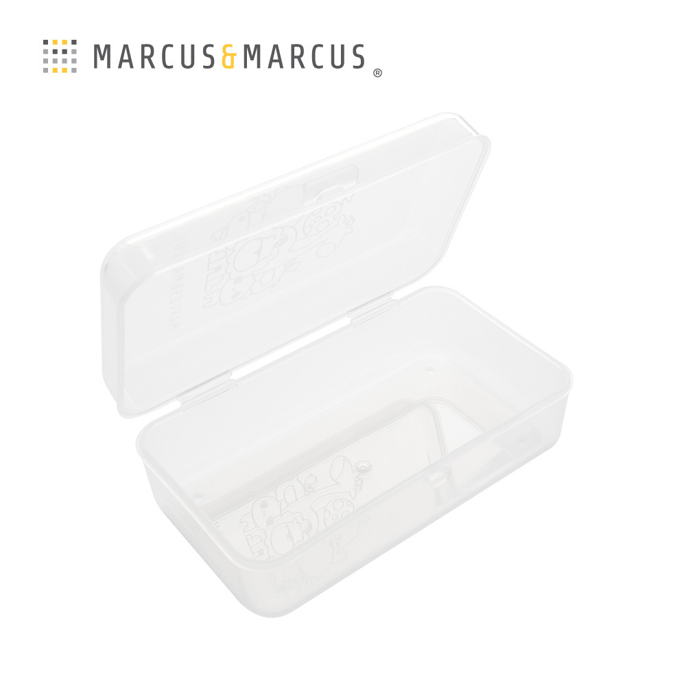 Marcus&Marcus 動物樂園寶寶手握訓練叉匙收納盒