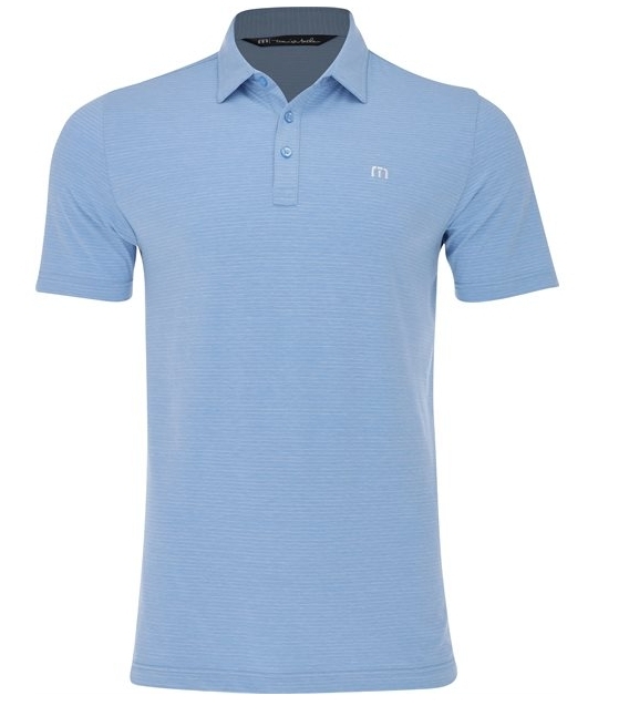 男【現貨】TravisMathew /The Heater Shirt in Heather/男式正品折扣/透氣短袖POLO衫 #40177TM