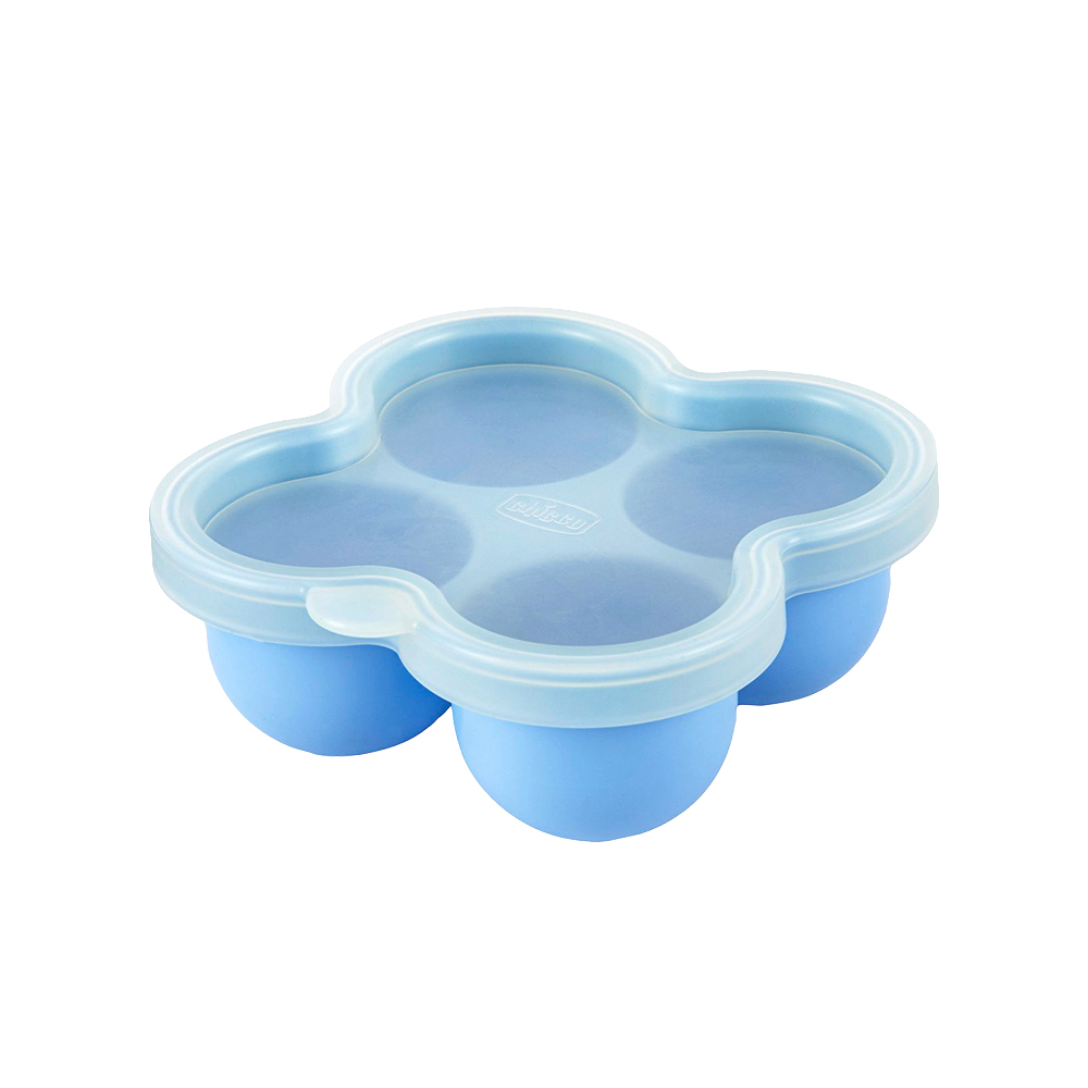 矽膠多格副食品儲存盒