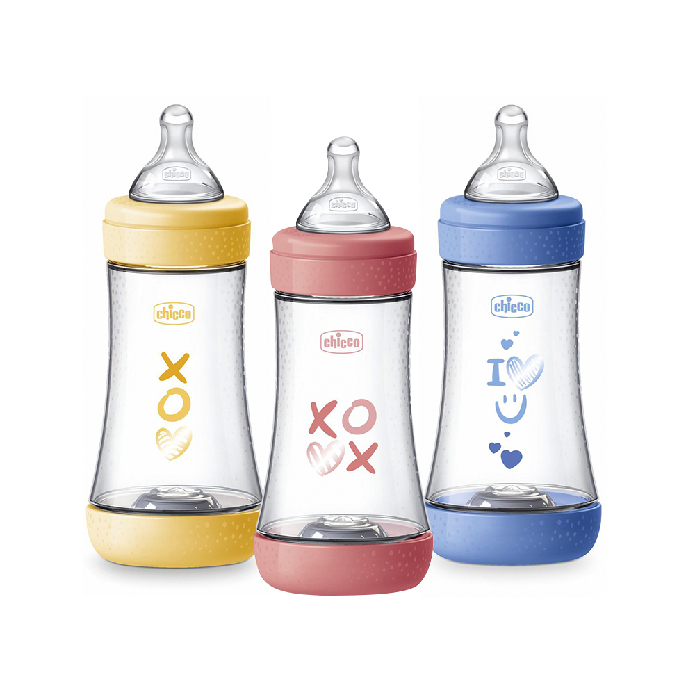 【新色上市】Perfect 5-完美防脹奶瓶240ml(中等流量)