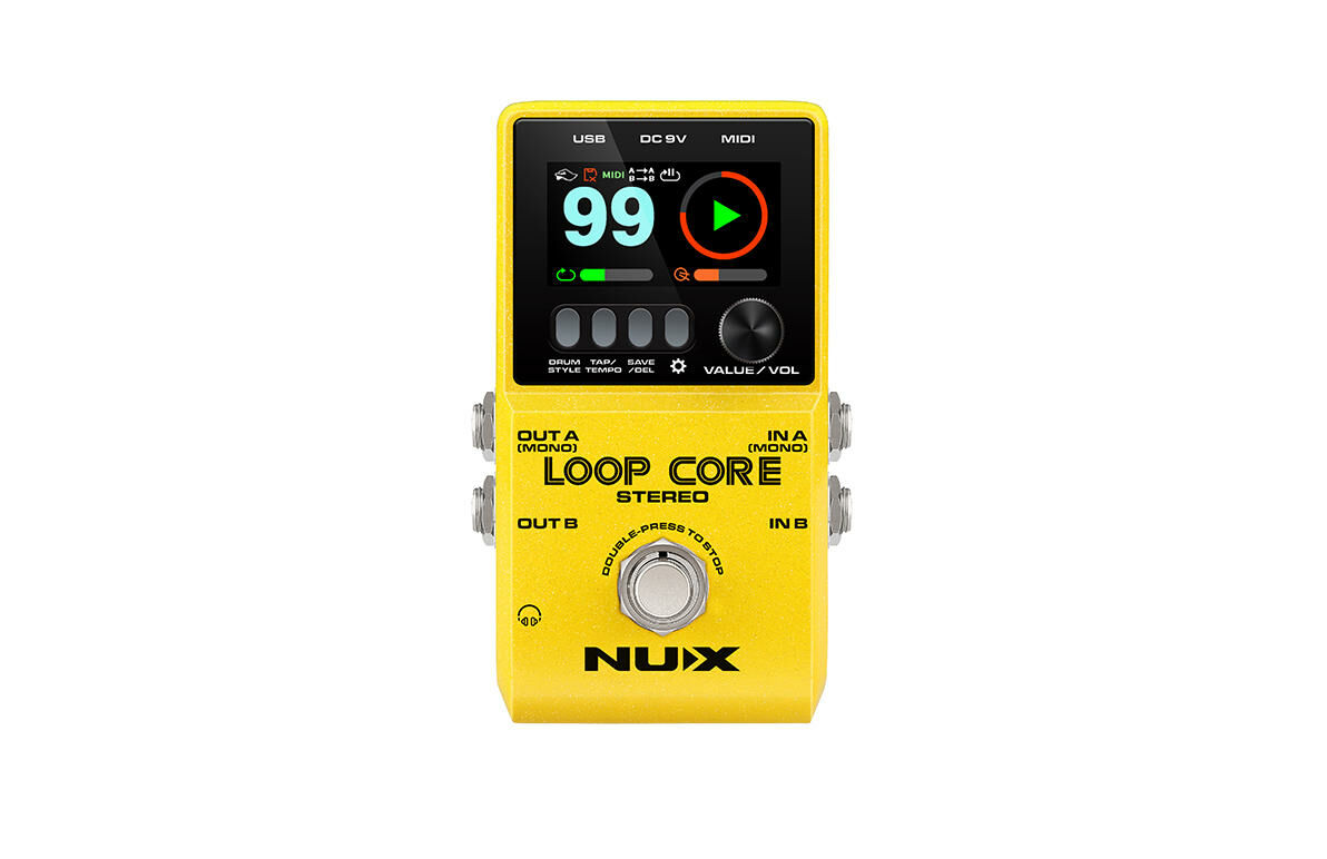 NUX NUX LOOP CORE STEREO 二代迴圈錄音效果器 第 4 張圖片｜三峽效果器