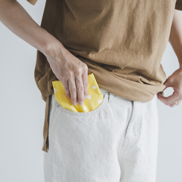 CLASKA - MAMBO 手帕 MAMBO DOT / 黃色