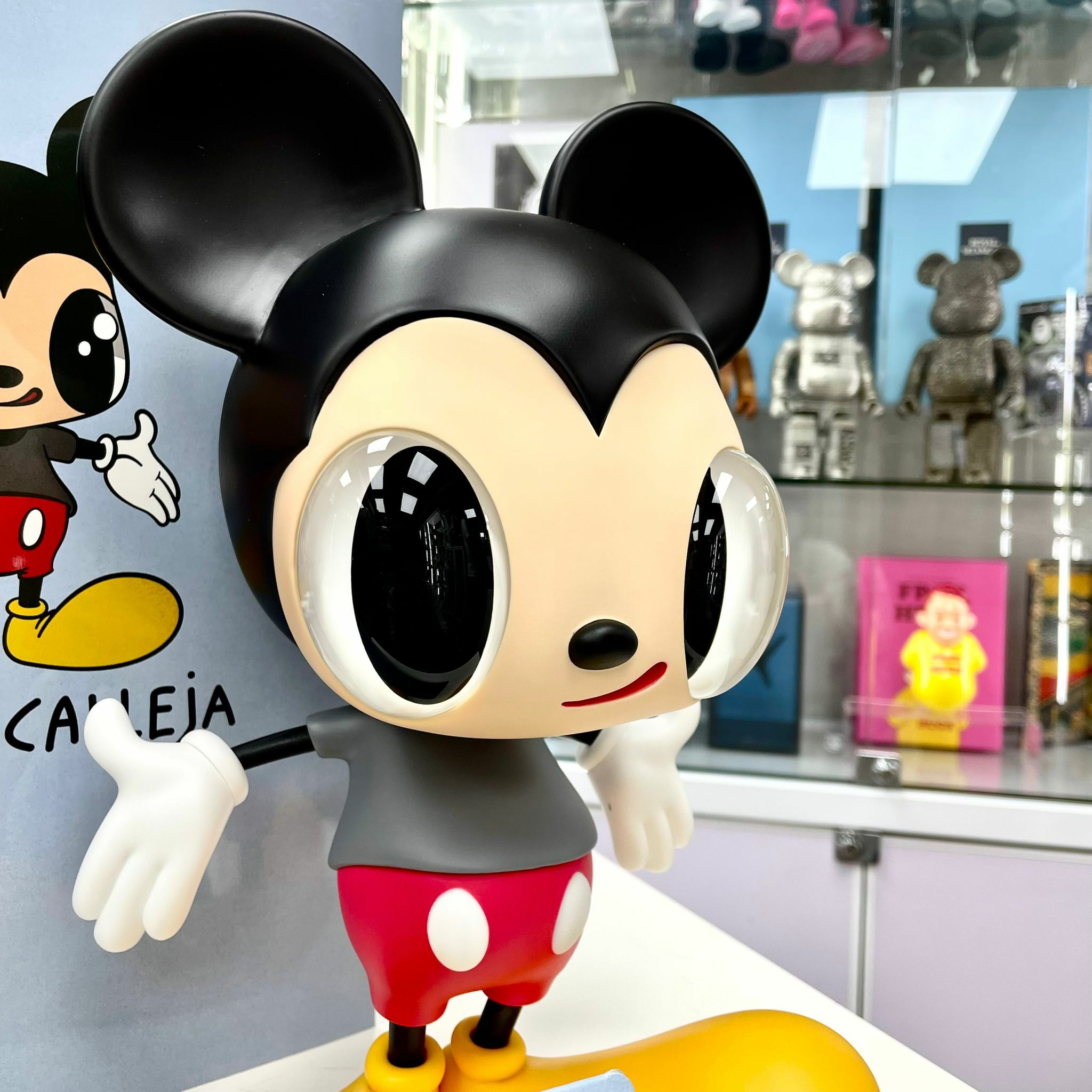(OPENED BOX) Javier Calleja x Disney Mickey Mouse Now & Future Sofubi Figure