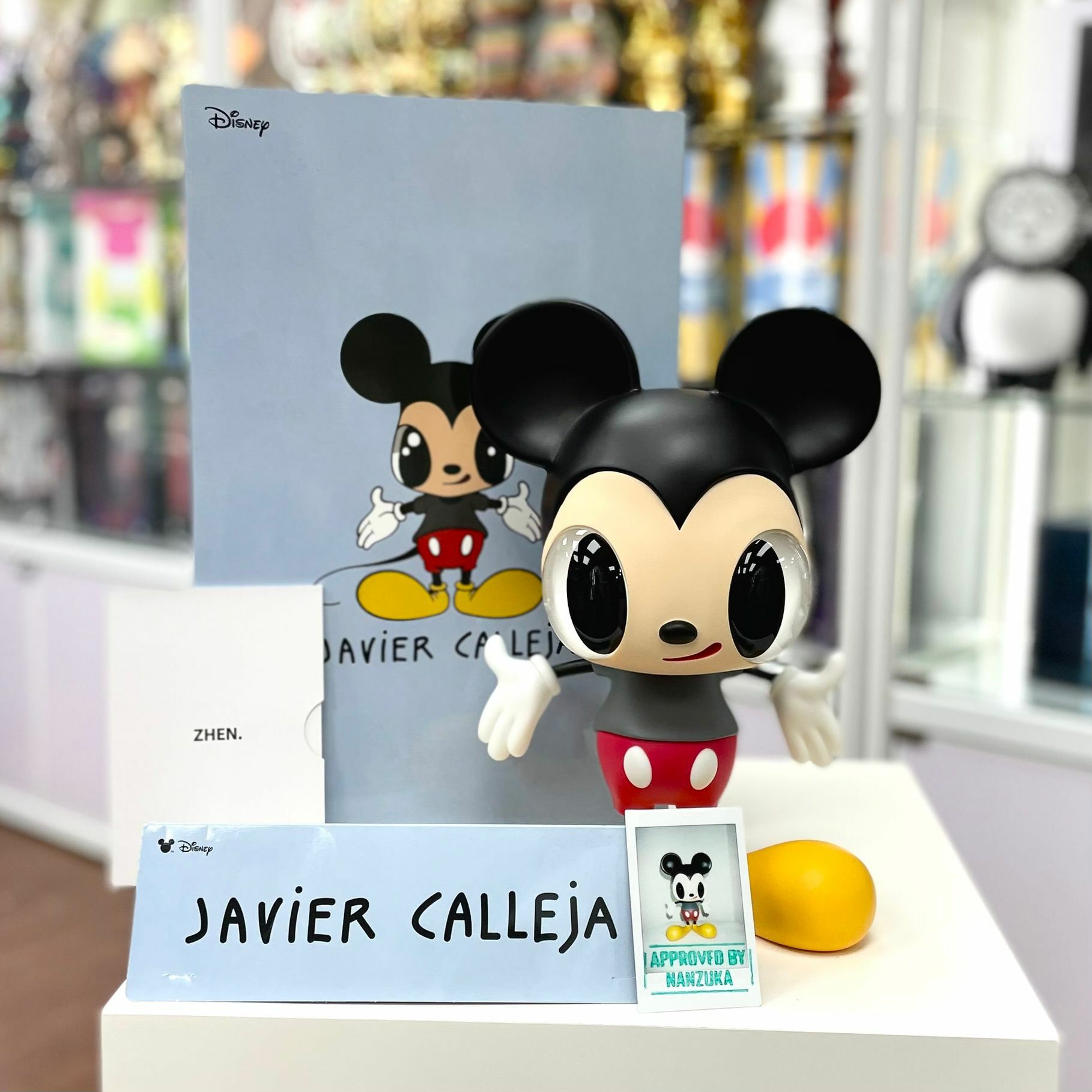 (OPENED BOX) Javier Calleja x Disney Mickey Mouse Now & Future Sofubi Figure