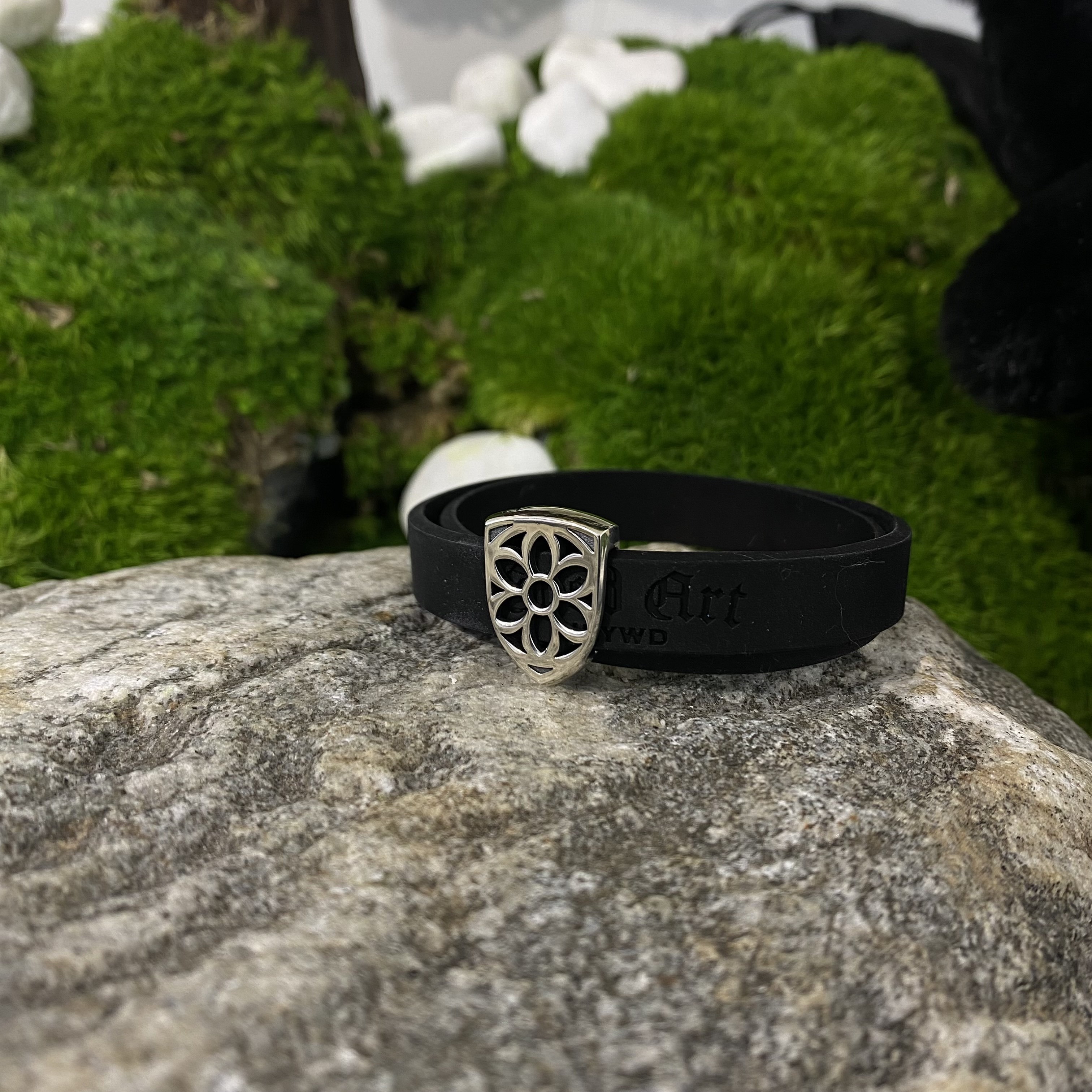 Porsche Rosette Rubber Biscuit