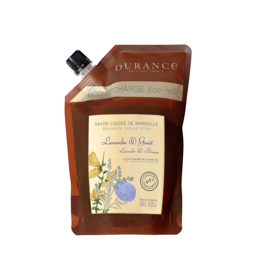 DURANCE朵昂思 精油馬賽液態皂補充包(500ml)-薰衣草