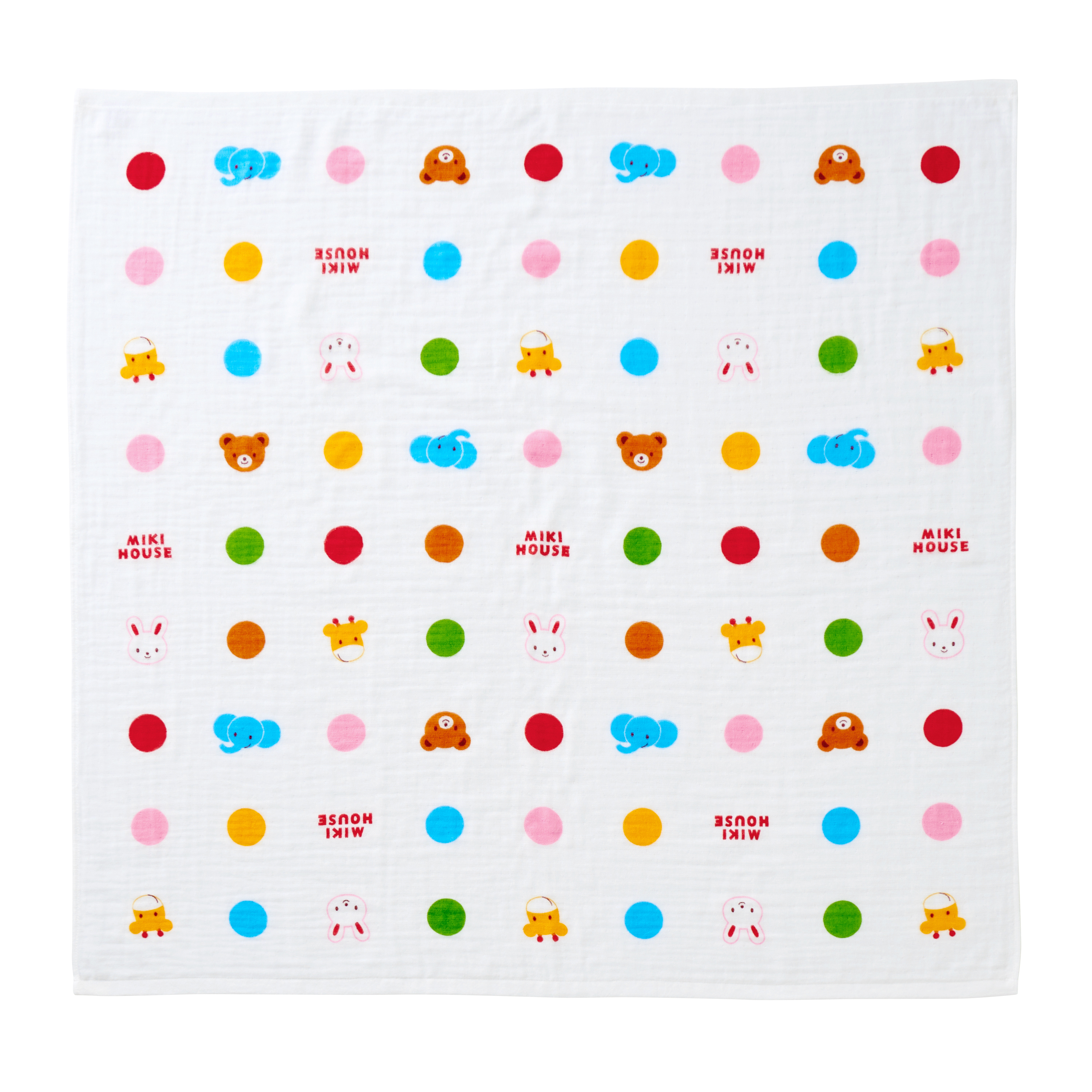 紗布浴巾（今治毛巾）-動物