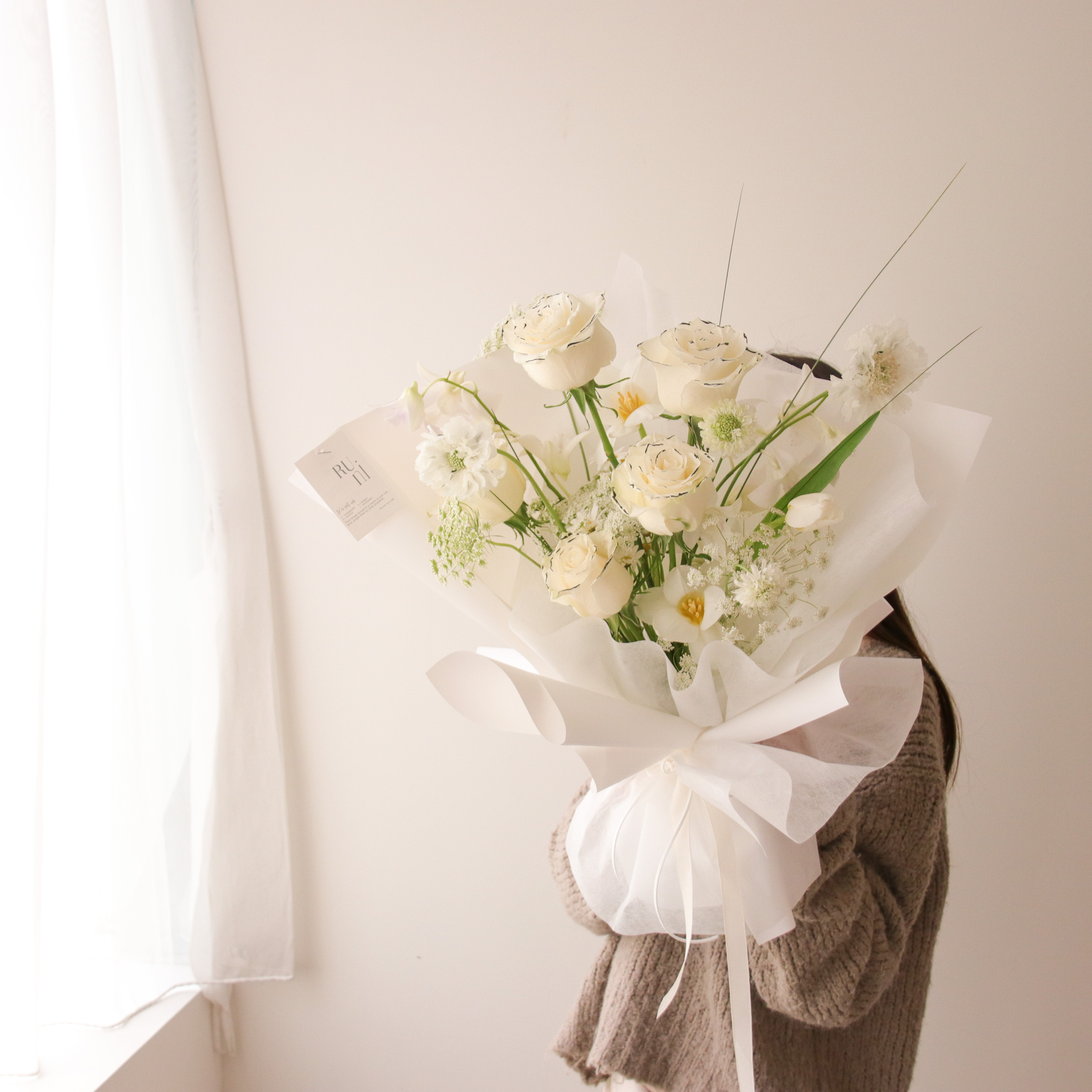 香奈兒玫瑰綜合花束