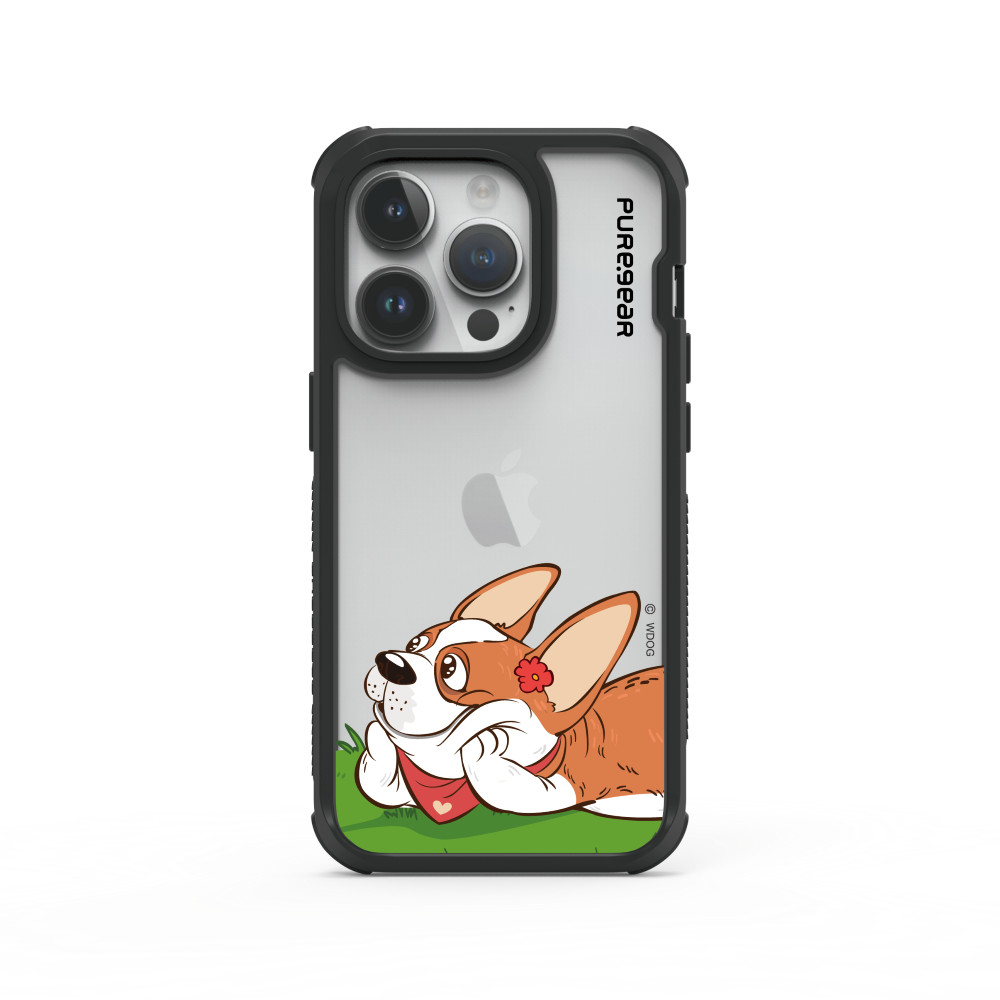 iPhone 輕坦克防摔手機殼 / 柯基發呆 (汪來汪趣)