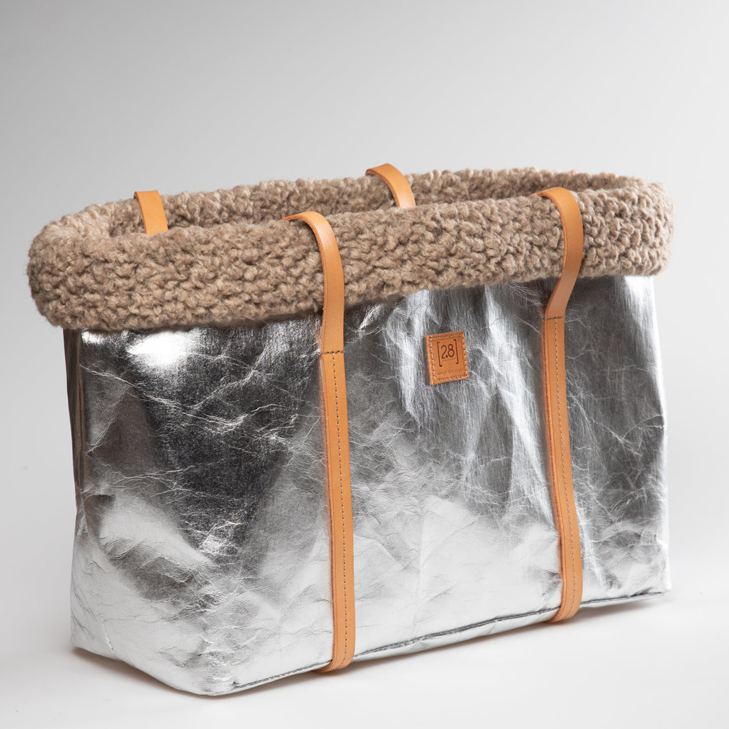 2.8 Design for Dogs - Annie 寵物提袋 - 銀