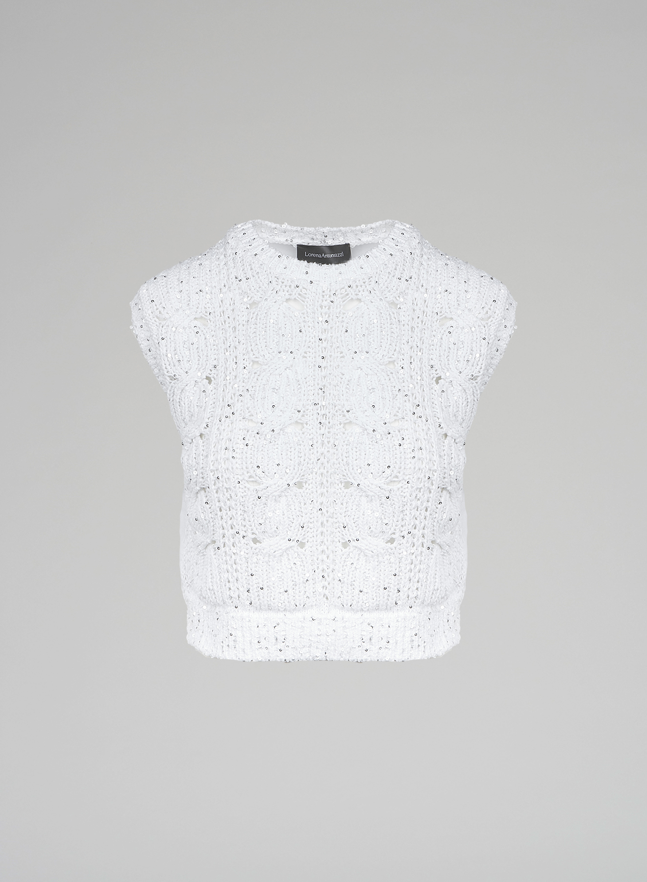 Lorena  Antoniazzi - 白色針織衫