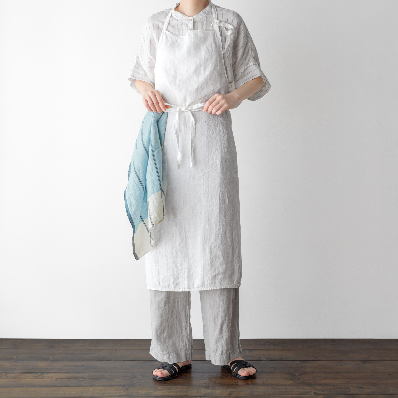 Lino e Lina 曼儂村莊亞麻長圍裙