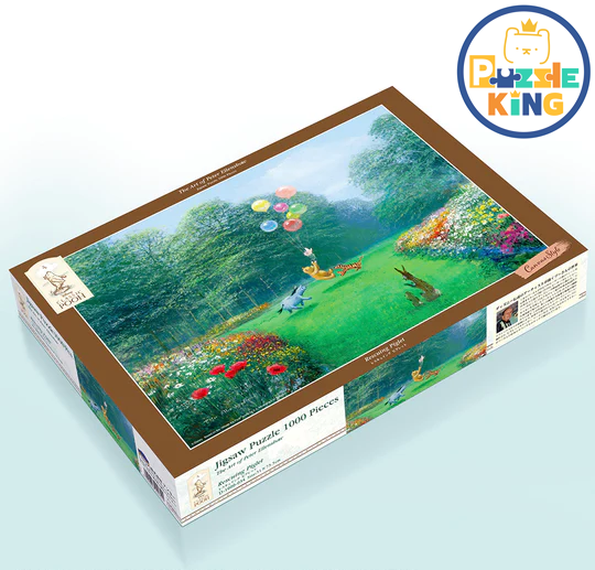 小熊維尼-救援小豬 (畫布紋理)