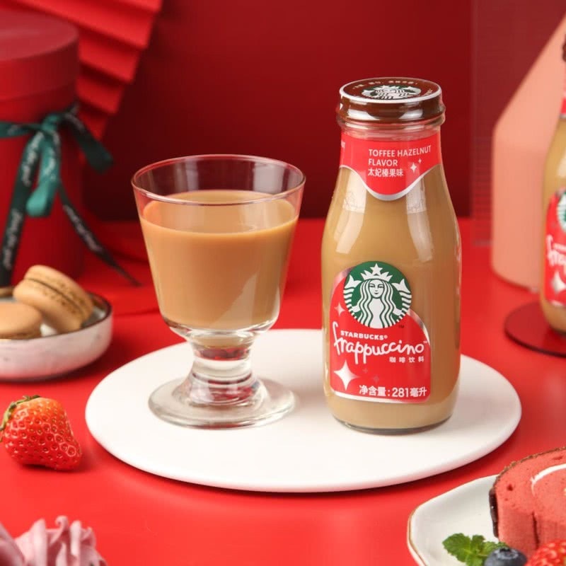 星巴克星冰樂太妃榛果味飲料  281ml*12瓶