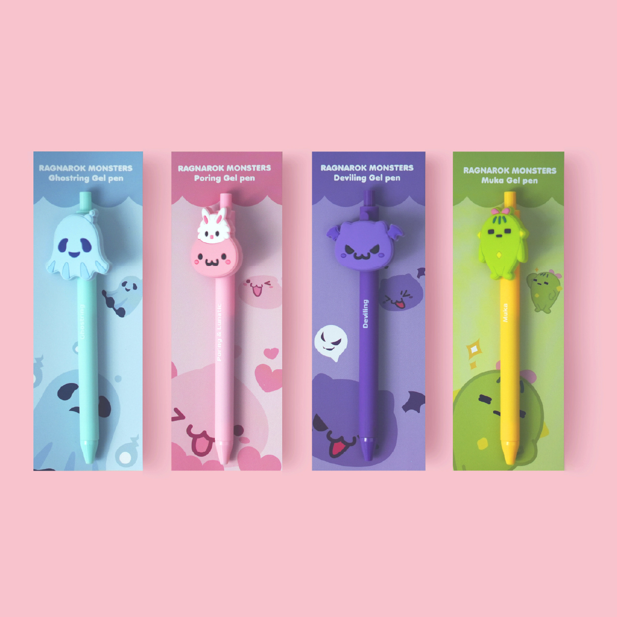 《RO仙境傳說》魔物造型原子筆