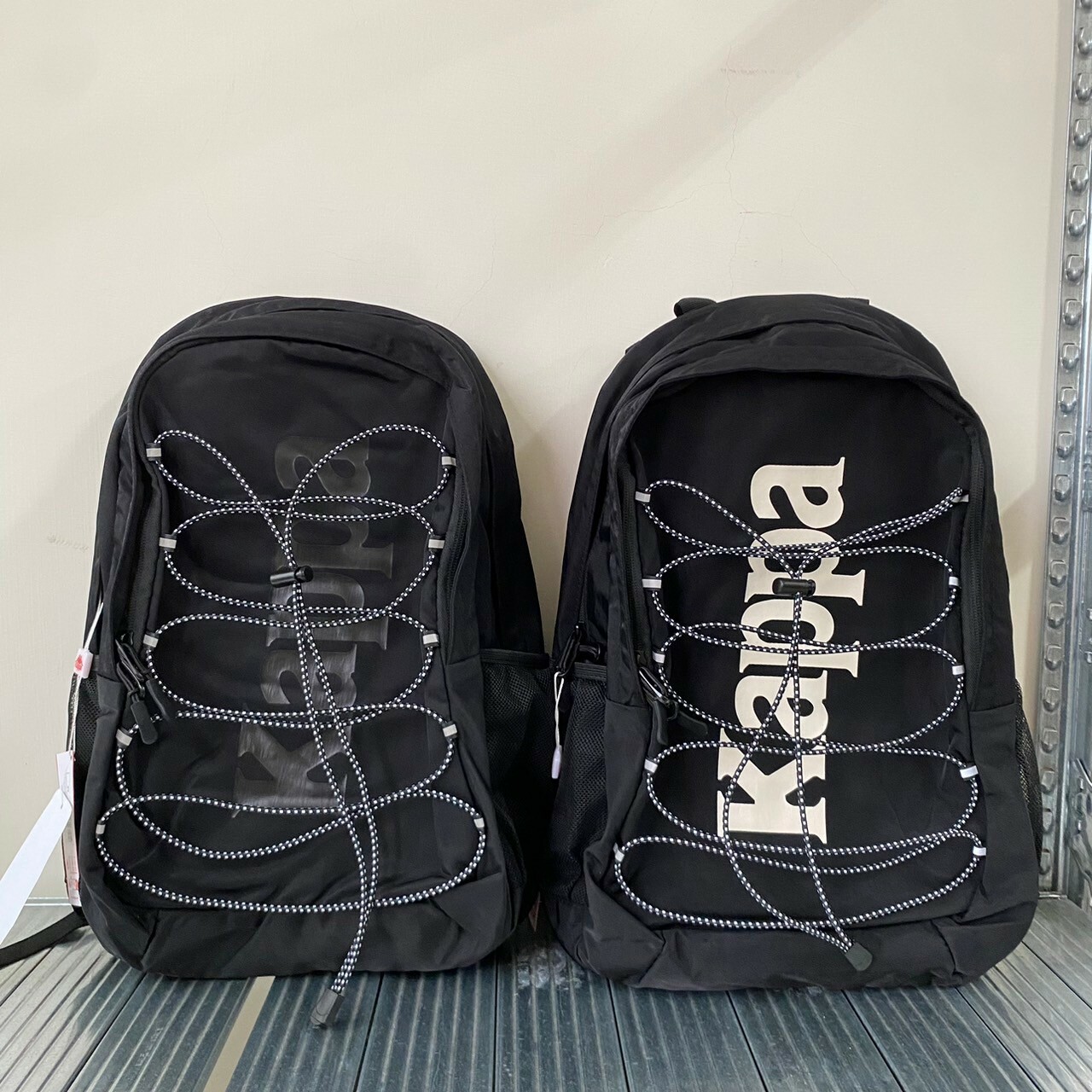 Kappa LOGO印花綁帶後背包 321D8YW