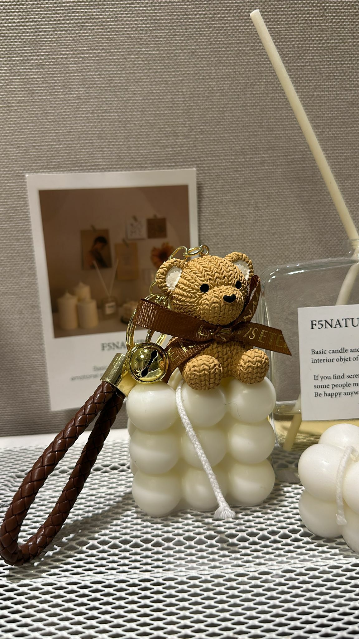 AS181熊仔鎖匙扣吊飾