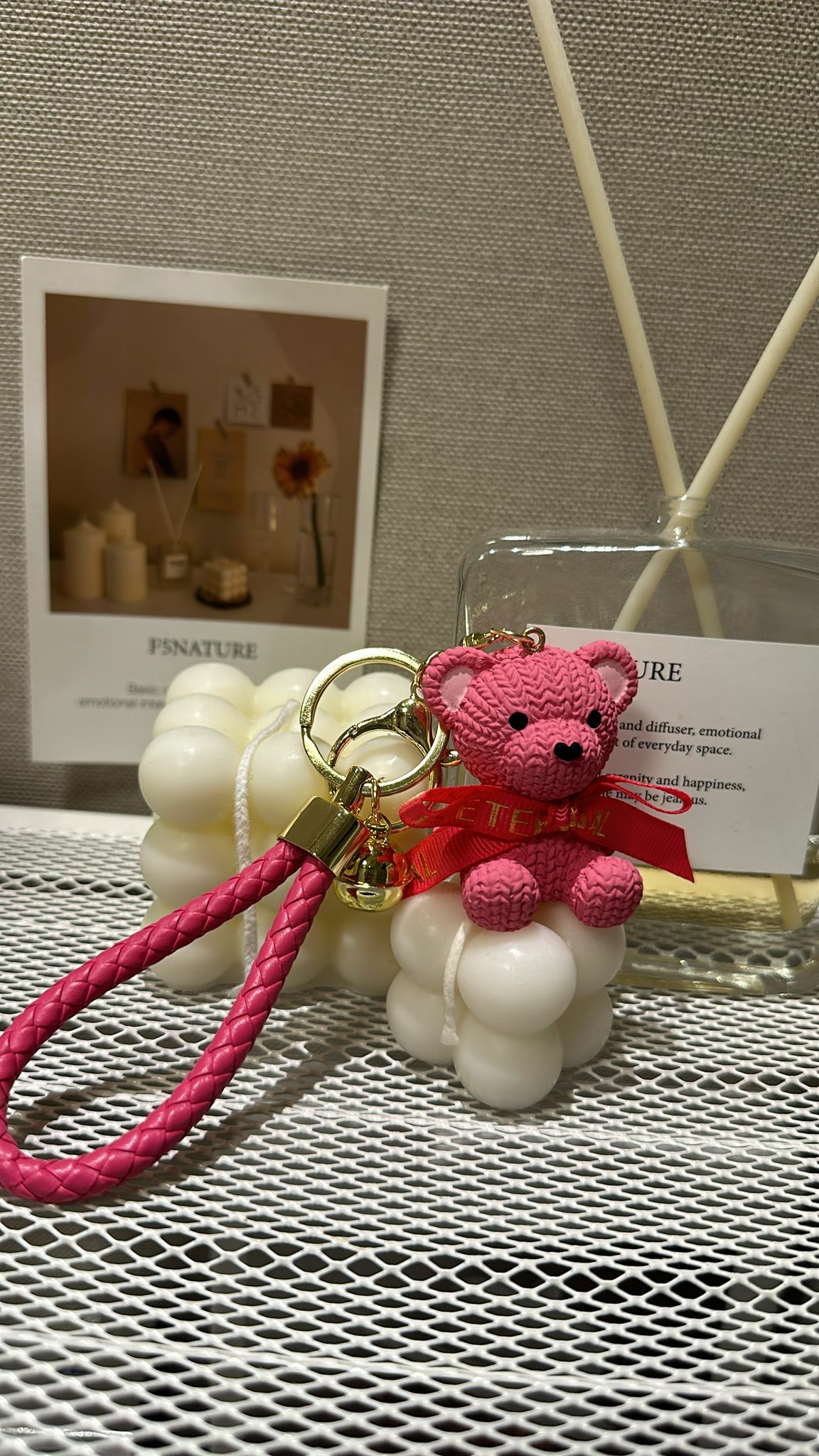 AS181熊仔鎖匙扣吊飾