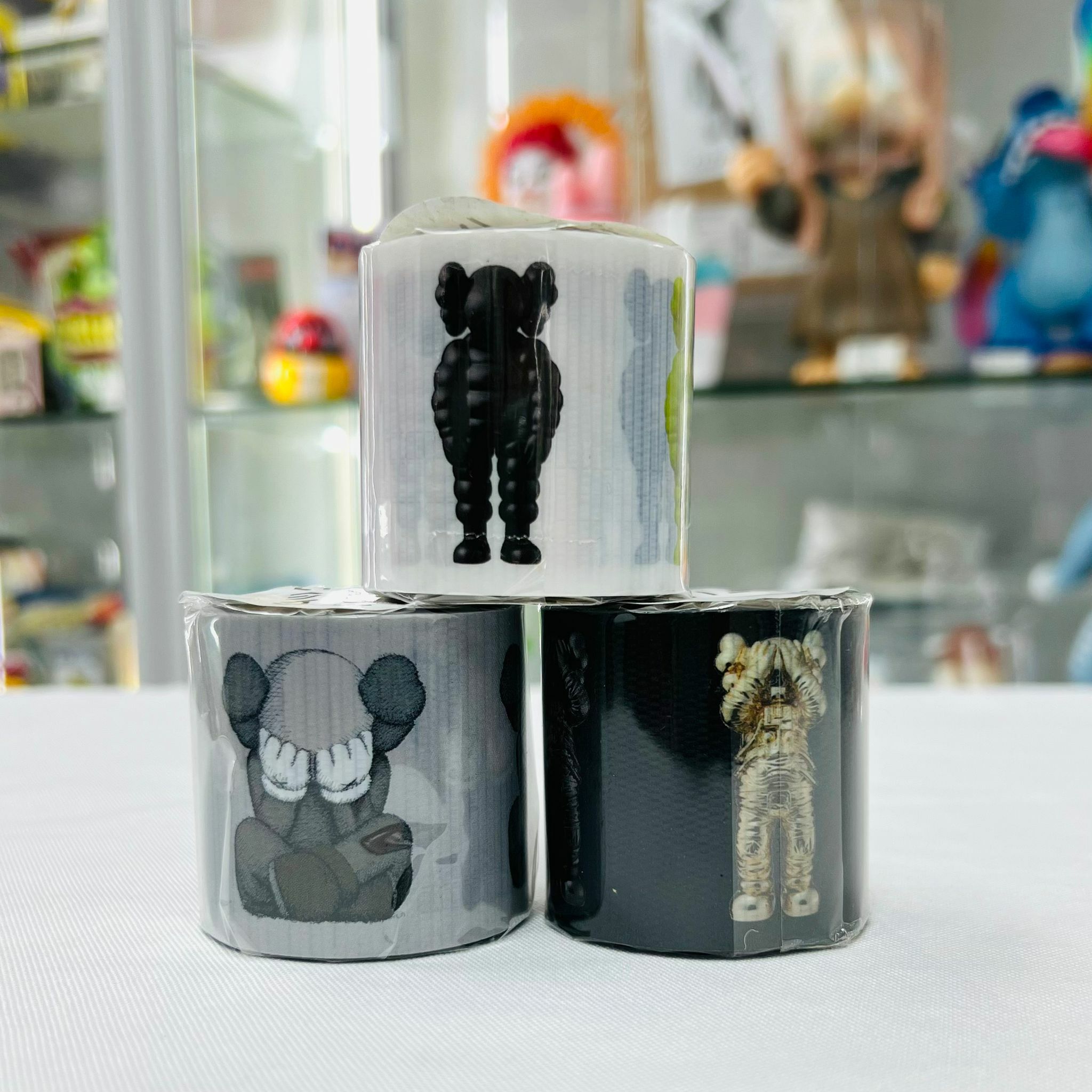 Set of 3 Kaws Tokyo First Curing Tape