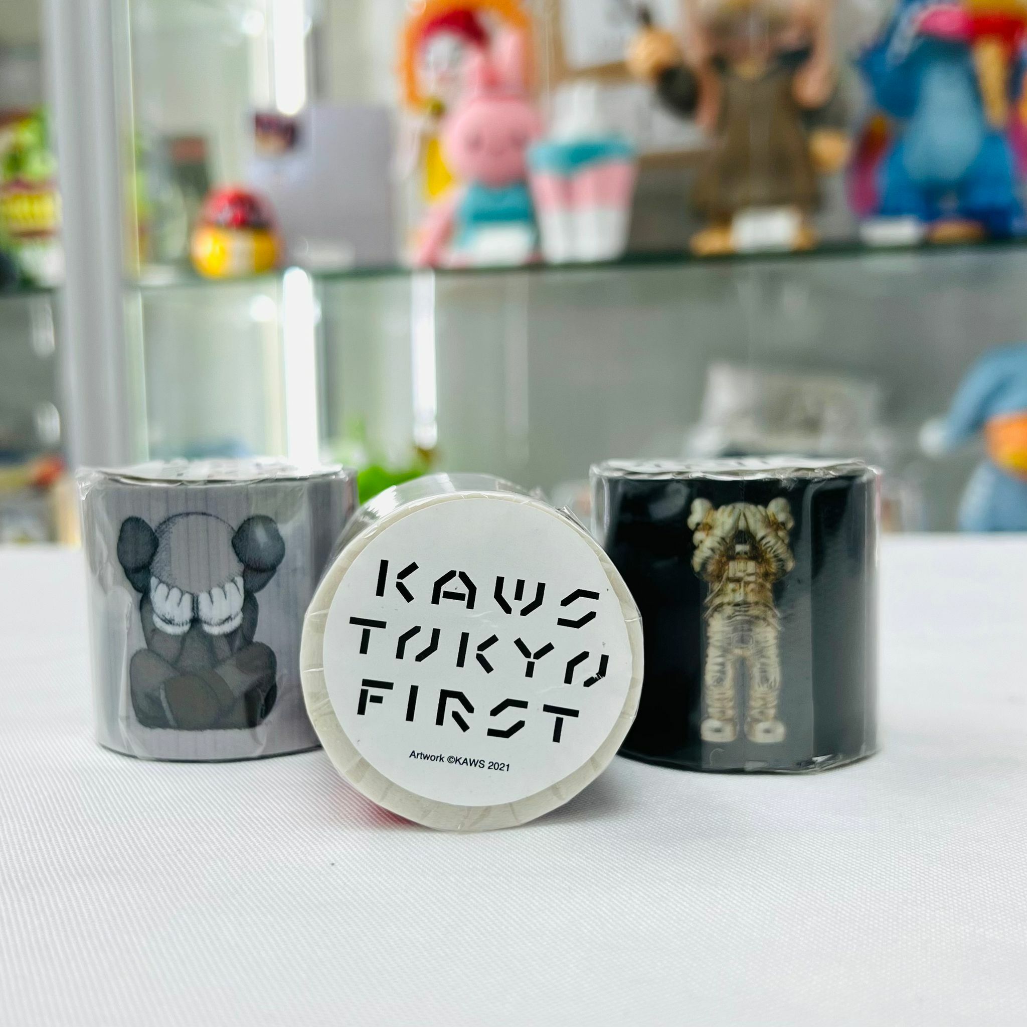 Set of 3 Kaws Tokyo First Curing Tape