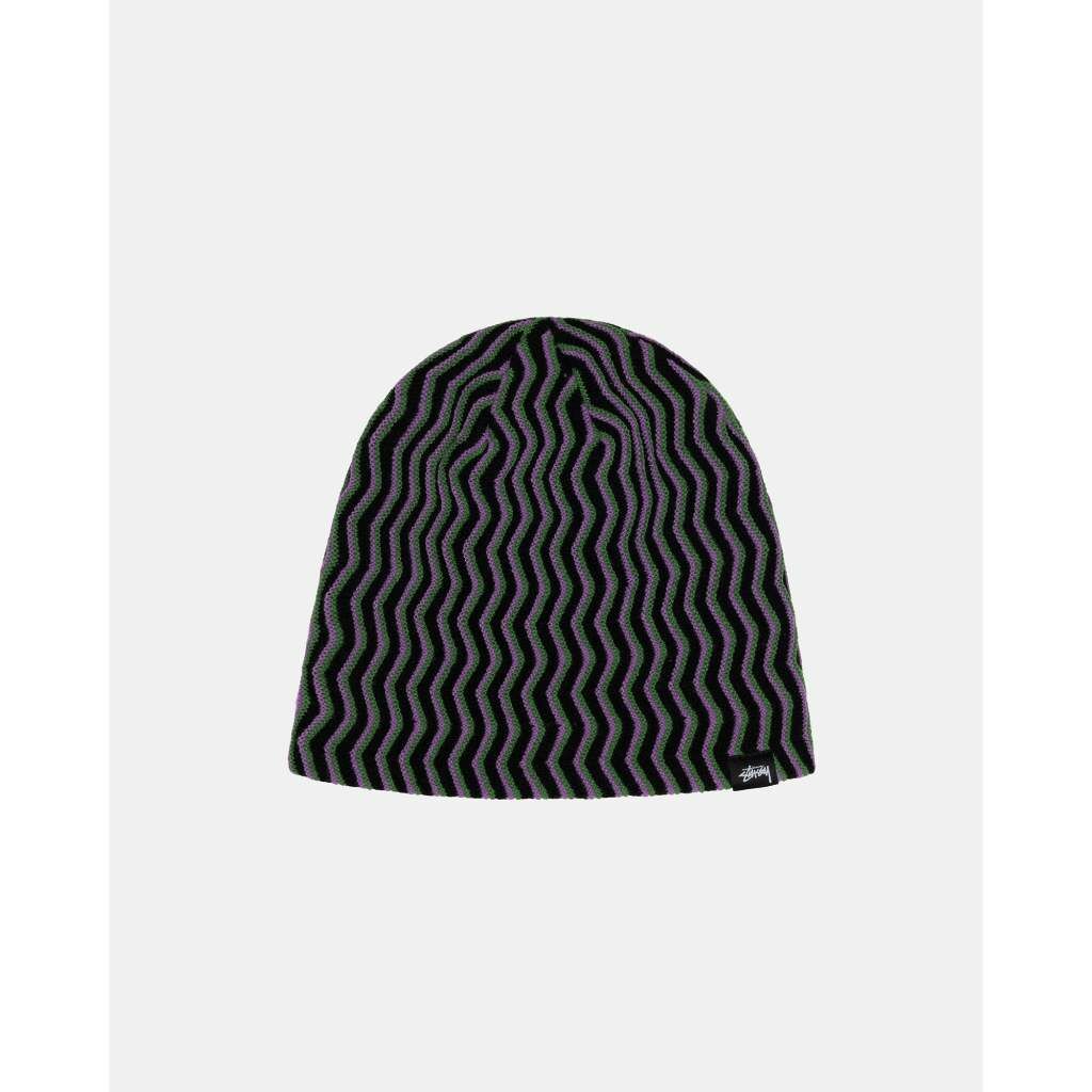 2024SS STUSSY SKULLCAP CRINKLE STITCH 毛帽 針織 現貨