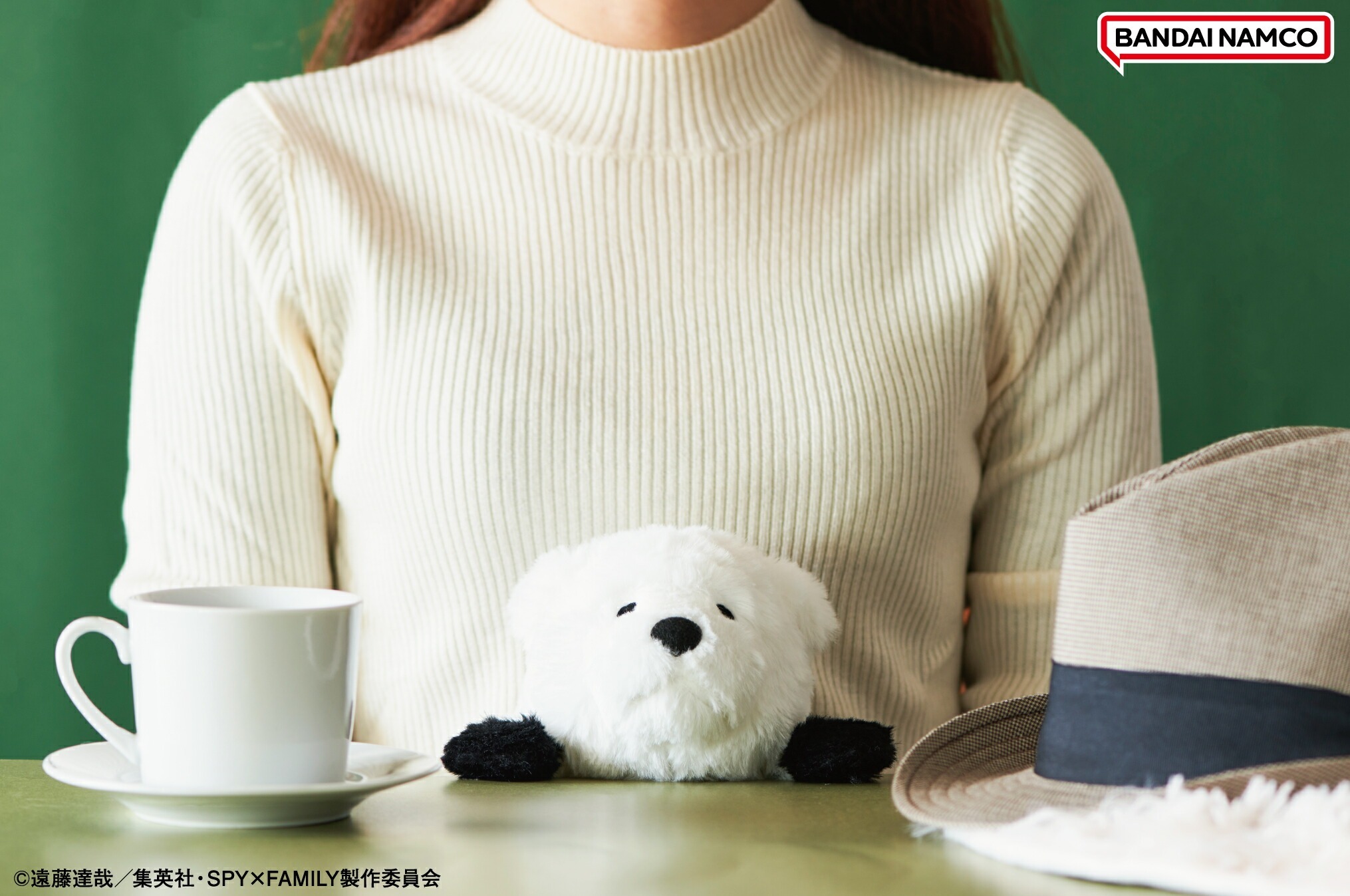 BANDAI 代理版 間諜家家酒 funbarus桌前靠墊玩偶 彭德