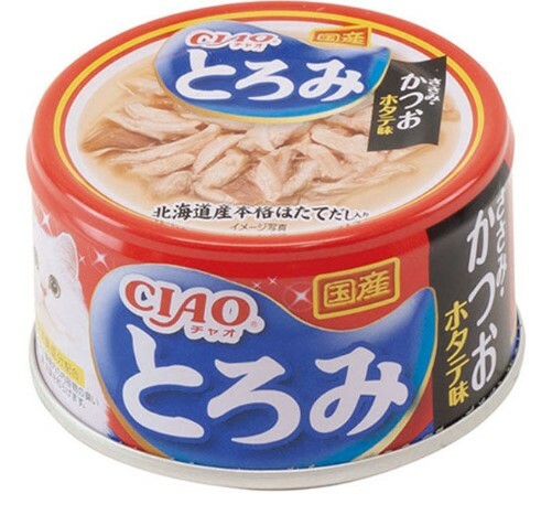 [$216限時優惠]日本CIAO 貓罐 鰹魚 雞肉 扇貝80g A-44