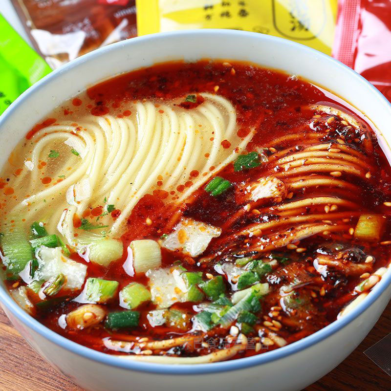 金城虎蘭州牛肉拉面 (187克麵*8盒 + 250克醬牛肉)